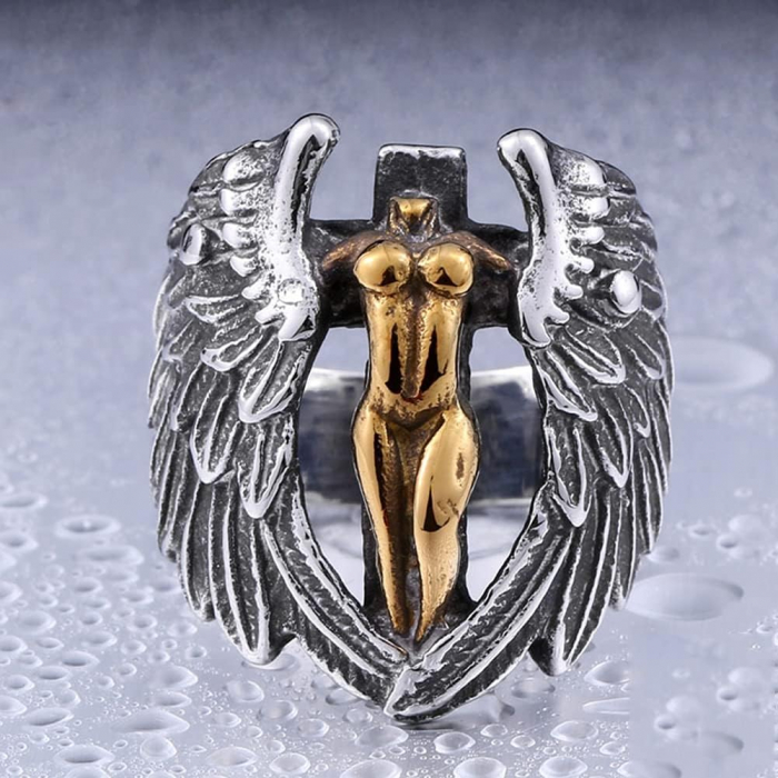 Inel inox cu inger ispititor [2]