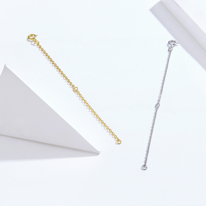 Extensie 10 cm lant argint placat cu aur [2]