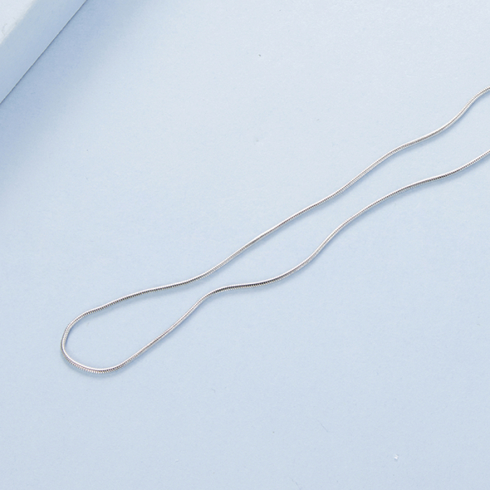 Lant argint sarpe 1 mm ajustabil [6]