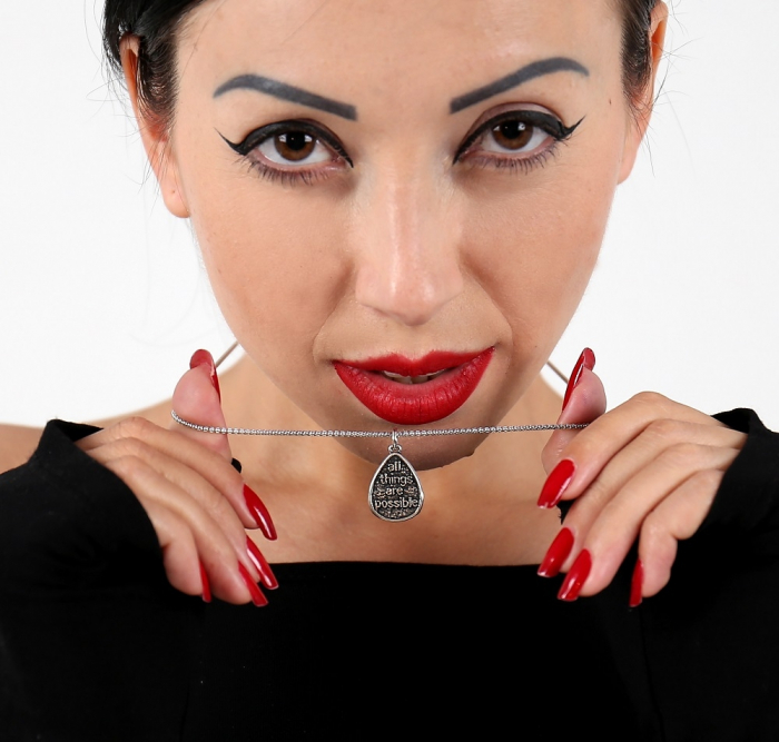 Lant argint 925 rodiat 60 cm lungime si 1.6 mm grosime Coreana - Be original LSX0099 [3]