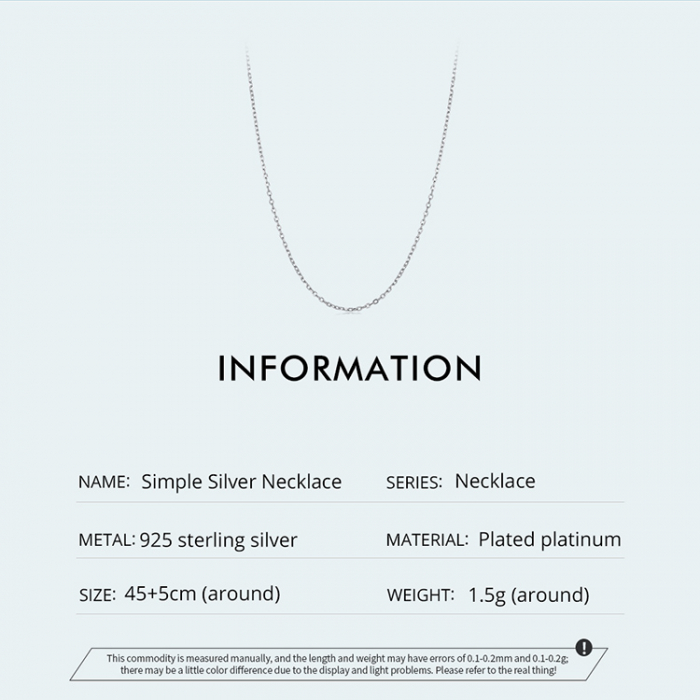 Lant argint ajustabil cu zale [11]