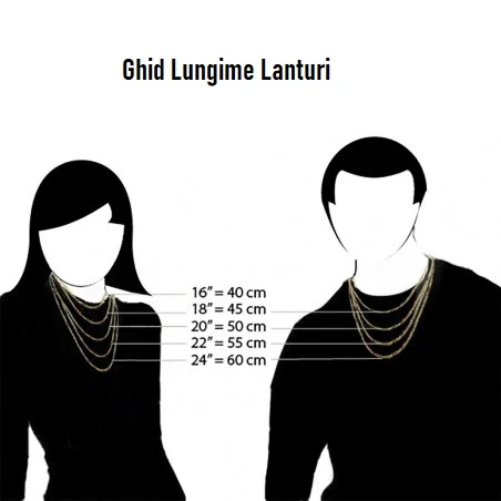 Lant argint cu bilute 2,5 mm, 70 cm [7]