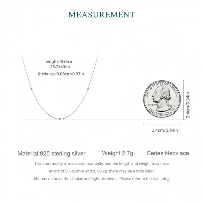 Lant argint cu bilute [13]