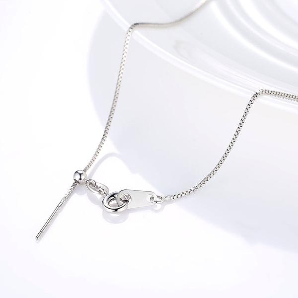 Lant argint reglabil model cubic [2]