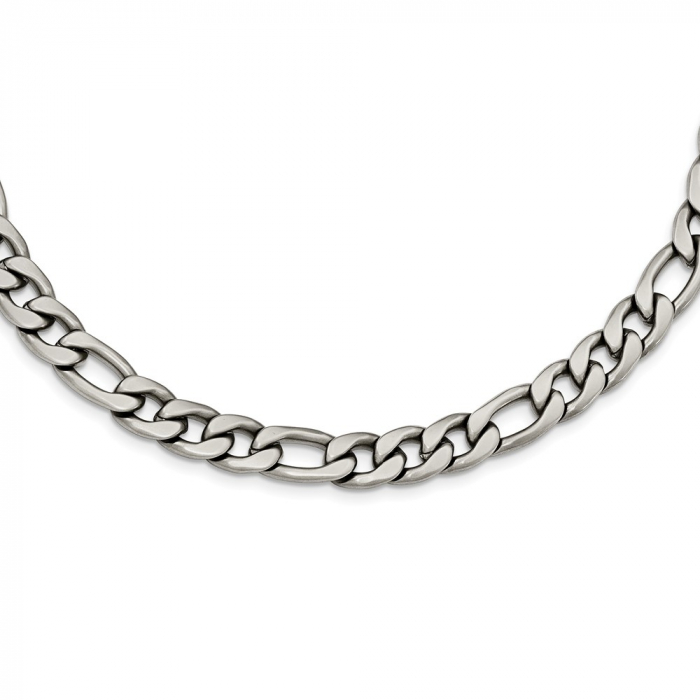 Lant inox Figaro argintiu de 7,5 mm [9]
