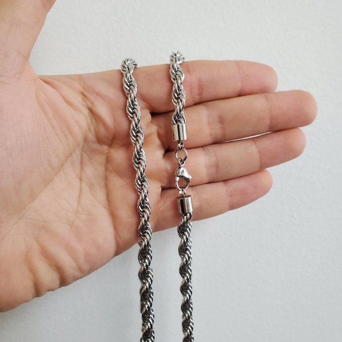 Lant inox tip franghie de 5 mm [5]