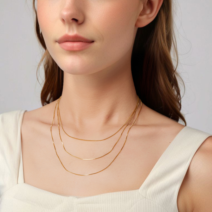 Lantisor argint cubic [10]