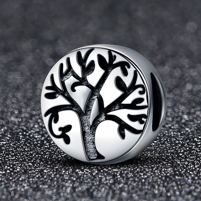 Pandantiv argint 925 cu copacul vietii cu aspect vintage - Be Nature  PST0109 [2]