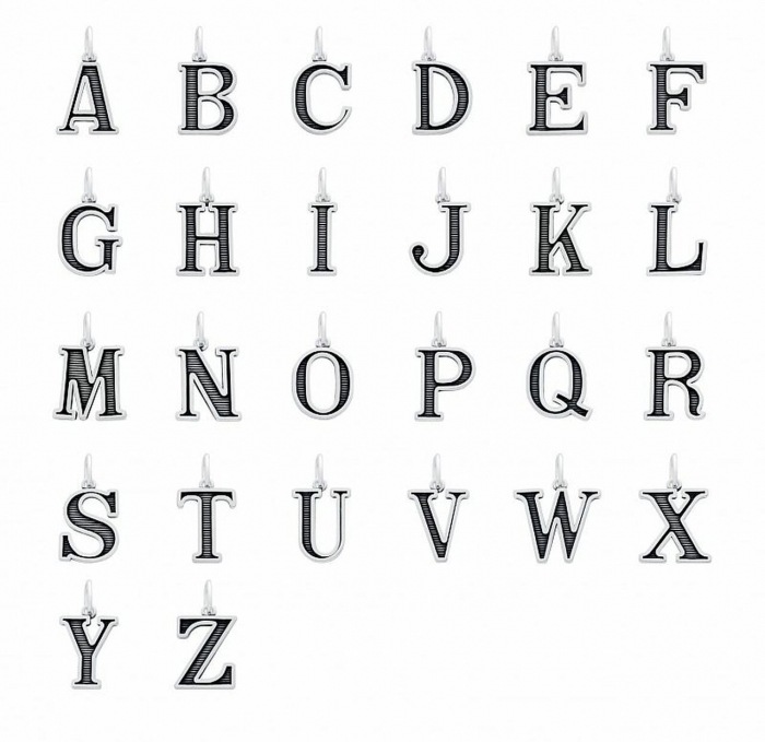 Pandantiv argint 925 cu litera D [2]