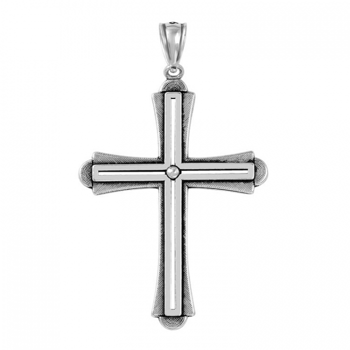 Pandantiv argint 925 in forma de cruce PSX0567 [2]