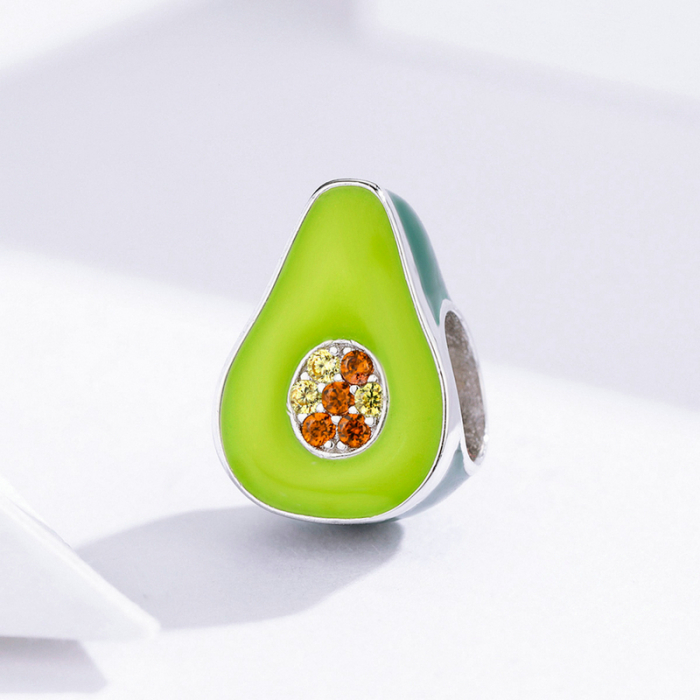 Pandantiv argint  avocado [3]