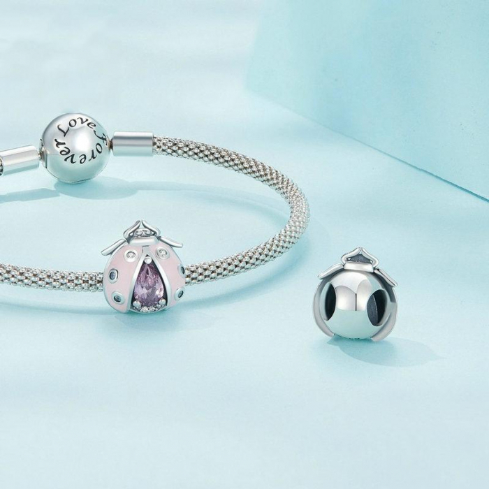 Pandantiv argint buburuza cu sapte stele [3]