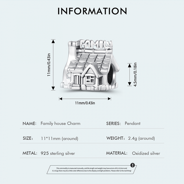 Pandantiv argint casa familiei [9]