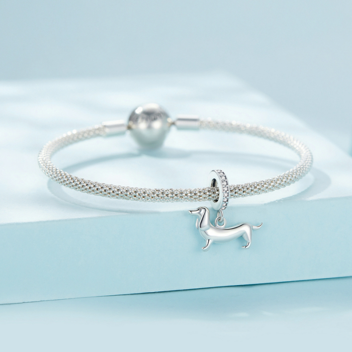 Pandantiv argint catel Teckel [5]