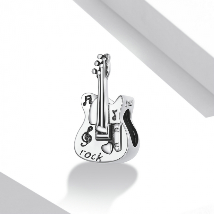 Pandantiv argint chitara bass [5]