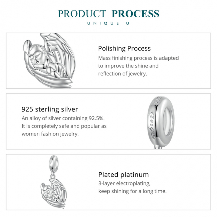 Pandantiv argint ingeras [10]