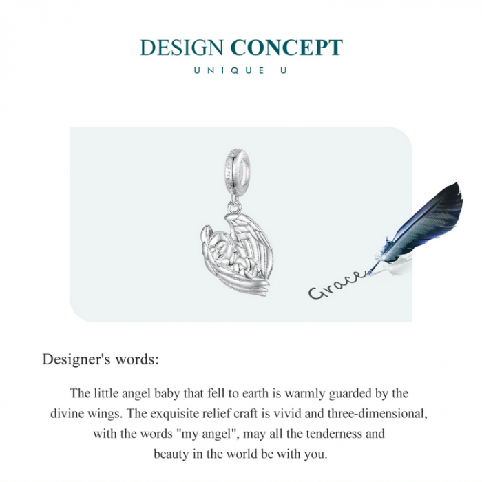 Pandantiv argint ingeras [7]