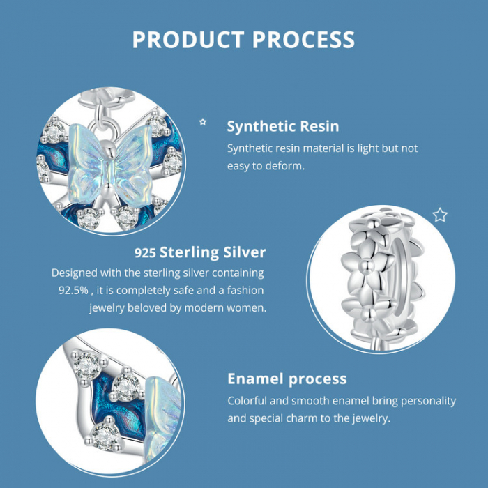 Pandantiv argint cu fluture [12]