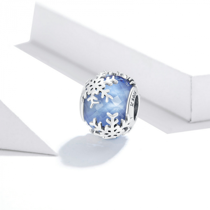 Pandantiv argint cu fulgi de nea [2]