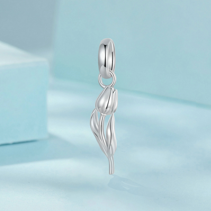 Pandantiv argint cu lalea [3]