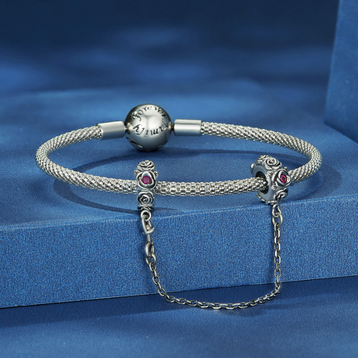 Pandantiv argint cu trandafiri [4]