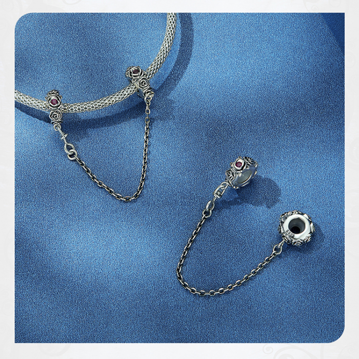 Pandantiv argint cu trandafiri [7]