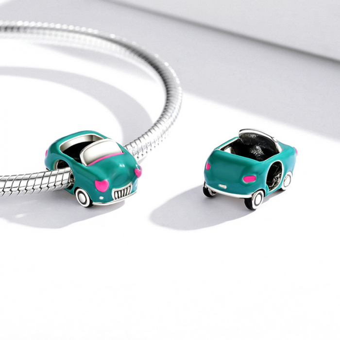 Pandantiv argint decapotabila retro [4]