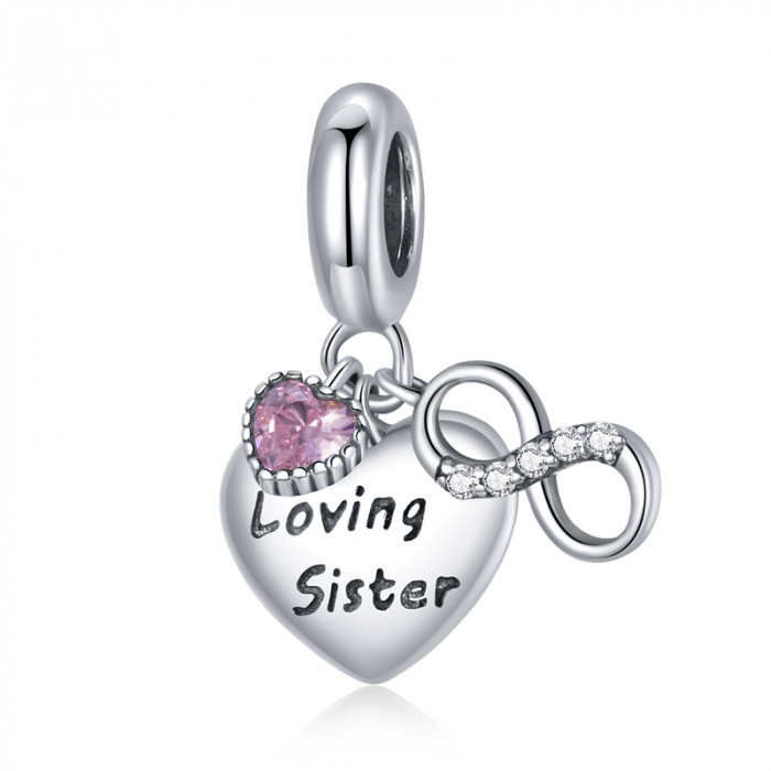 Pandantiv argint Loving sister dragoste fraterna [1]