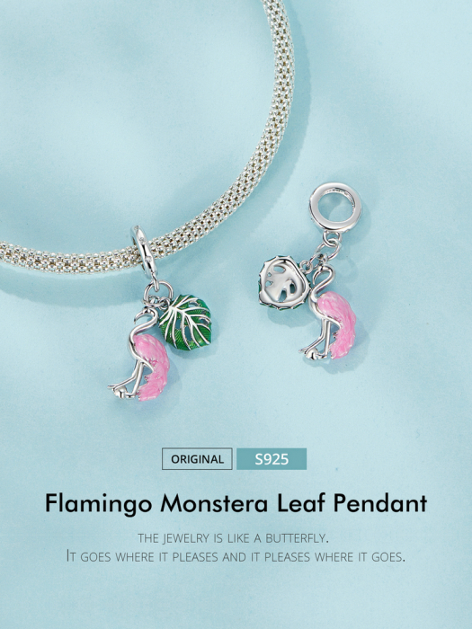 Pandantiv argint Flamingo [16]