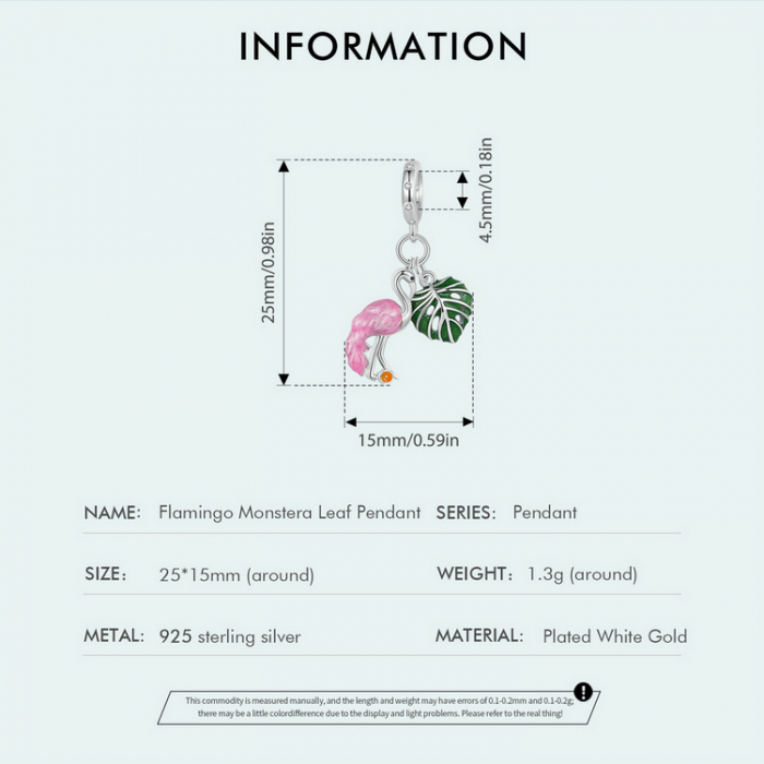 Pandantiv argint Flamingo [12]