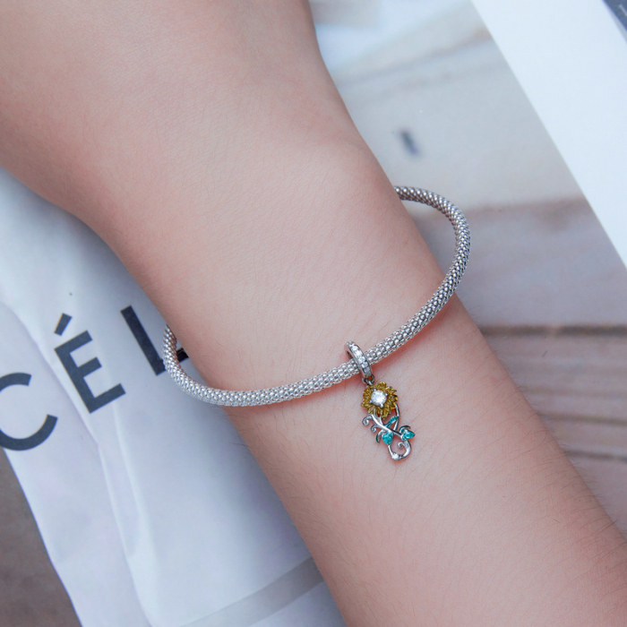 Pandantiv argint floare [5]