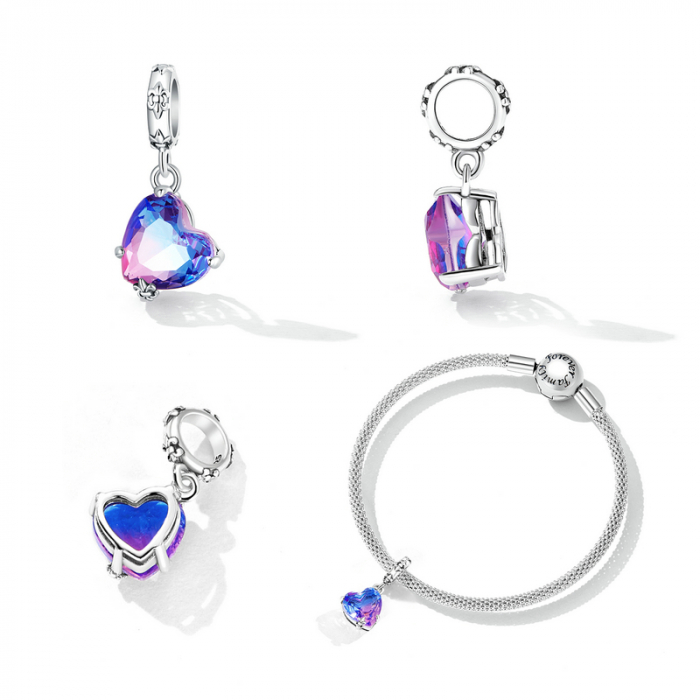 Pandantiv argint inima [7]