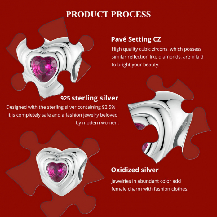 Pandantiv argint inima [8]