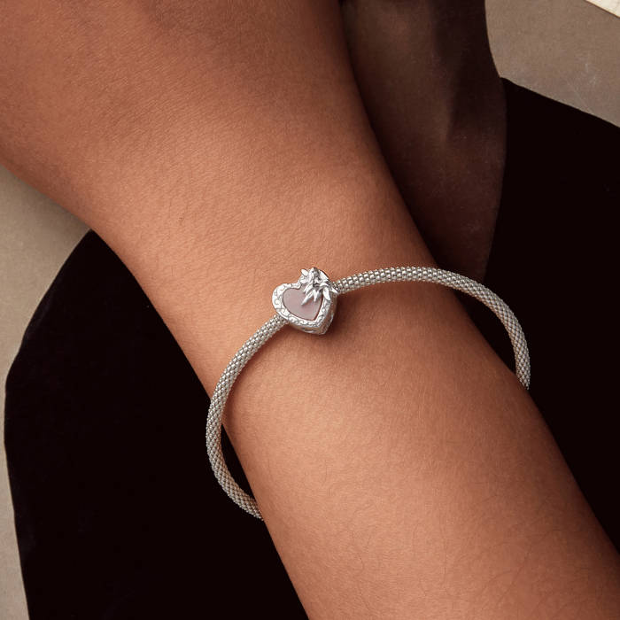 Pandantiv argint Inima cu Elf [2]