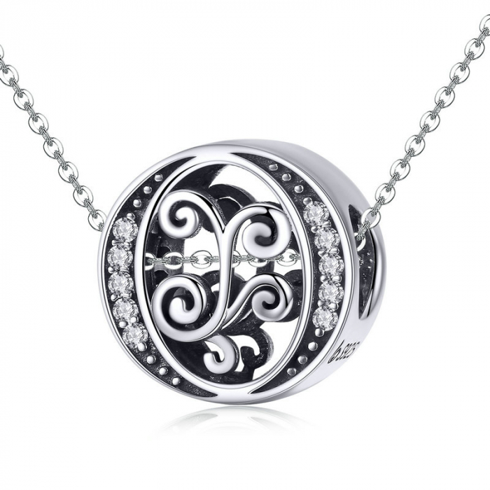 Pandantiv argint litera O [6]