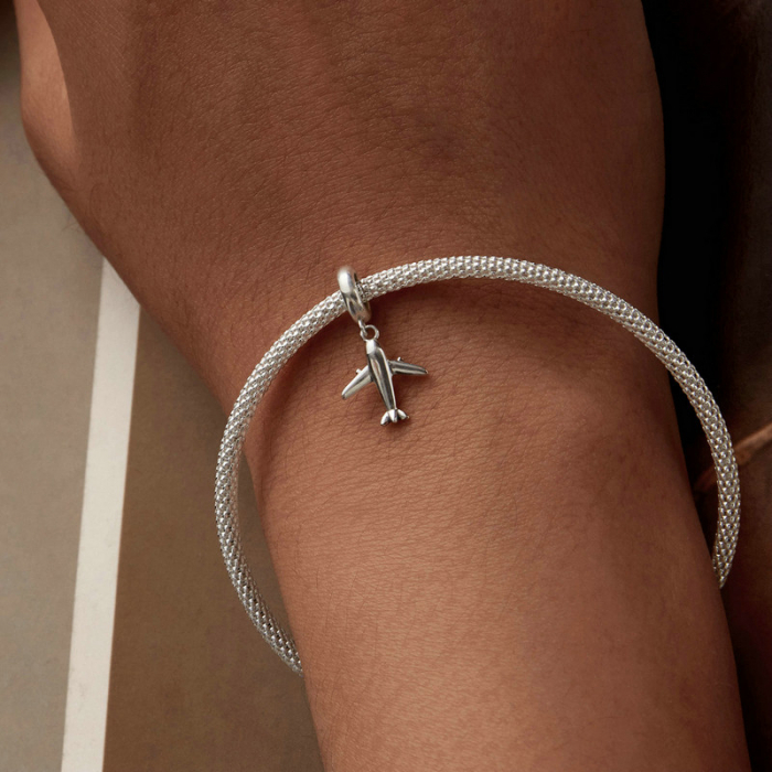 Pandantiv argint mini avion [4]