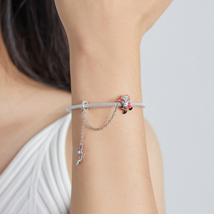 Pandantiv argint Mos Craciun [5]