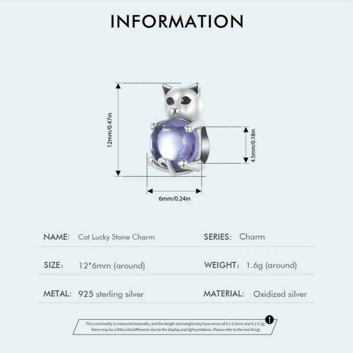 Pandantiv argint pisicuta norocoasa [8]