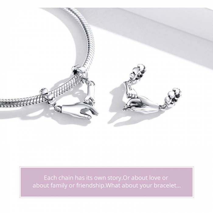 Pandantiv argint tinere de mana [7]