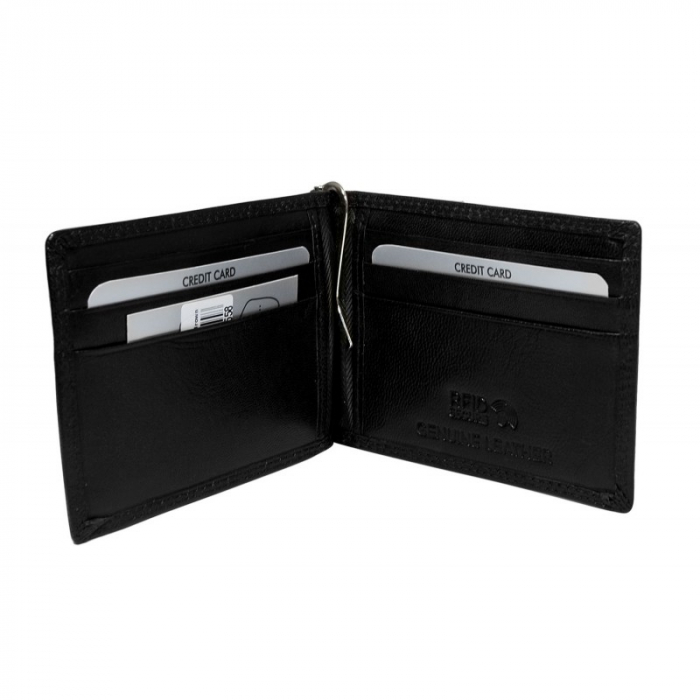Portbancnota piele naturala PBAG001 Negru [2]