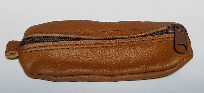 Portchei piele naturala Maron pentru chei lungi PCH65 [5]