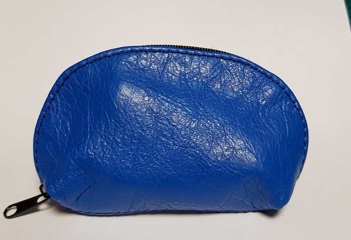 Portchei piele naturala Albastru pentru chei lungi PCH76 [1]