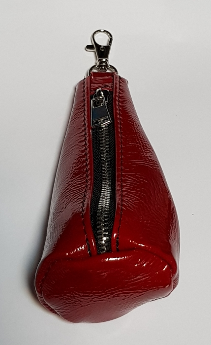 Portchei piele naturala Rosu pentru chei lungi PCH61 [7]