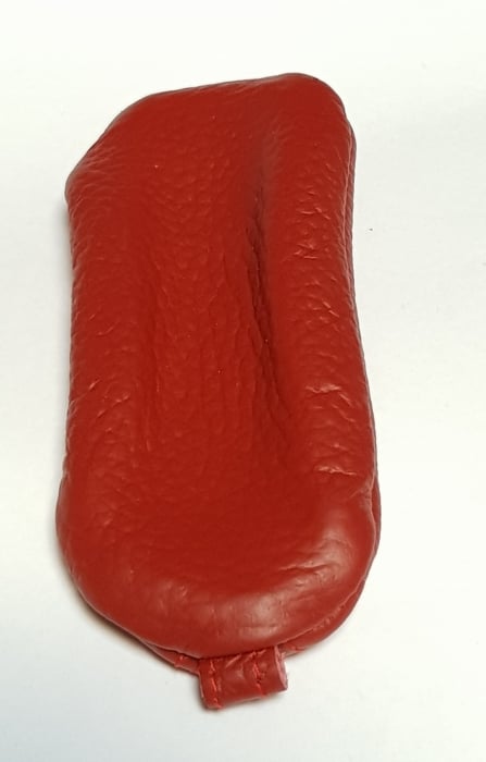 Portchei piele naturala Rosu pentru chei lungi PCH63 [1]