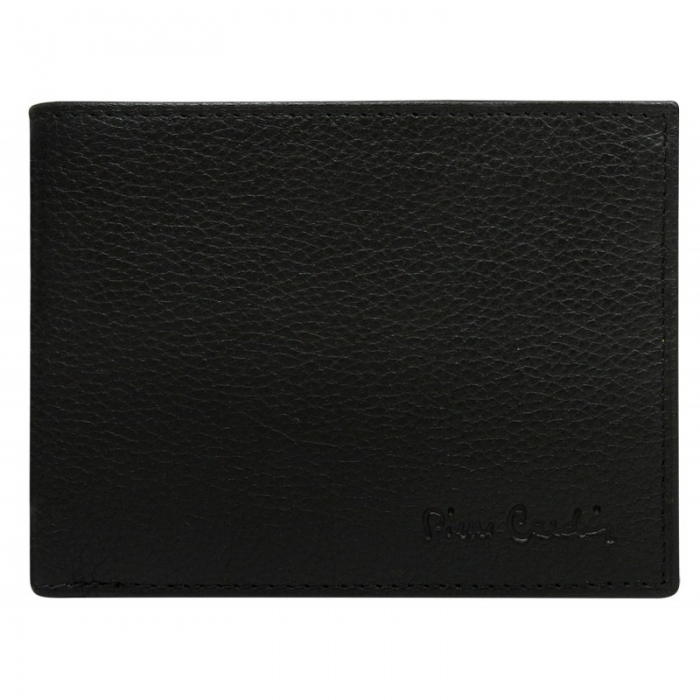 Set cadou barbati din piele naturala, Negru, PORM632 [4]