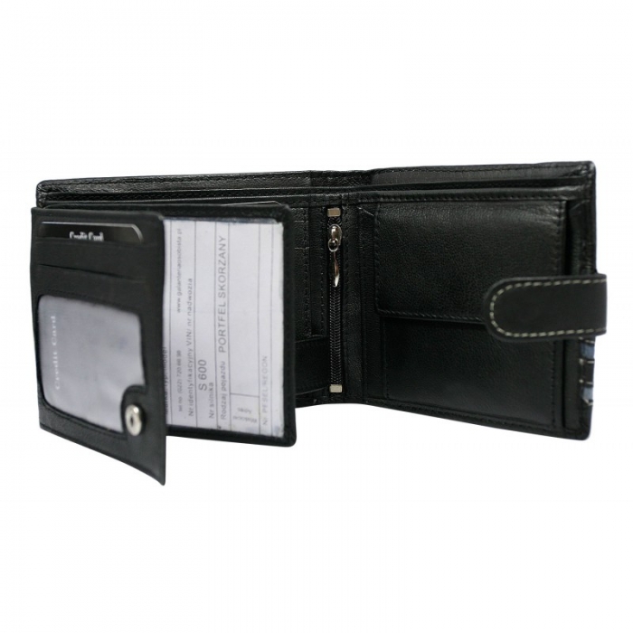 Portofel barbati din piele naturala BeSpecial PORM605 Negru [2]