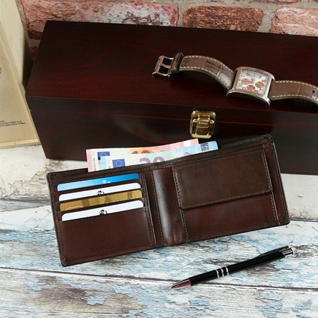 Portofel barbati, PORMG002, piele naturala, maron [3]