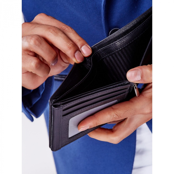 Portofel barbati piele naturala de lux Rovicky PORM43 Negru, cu RFID [9]