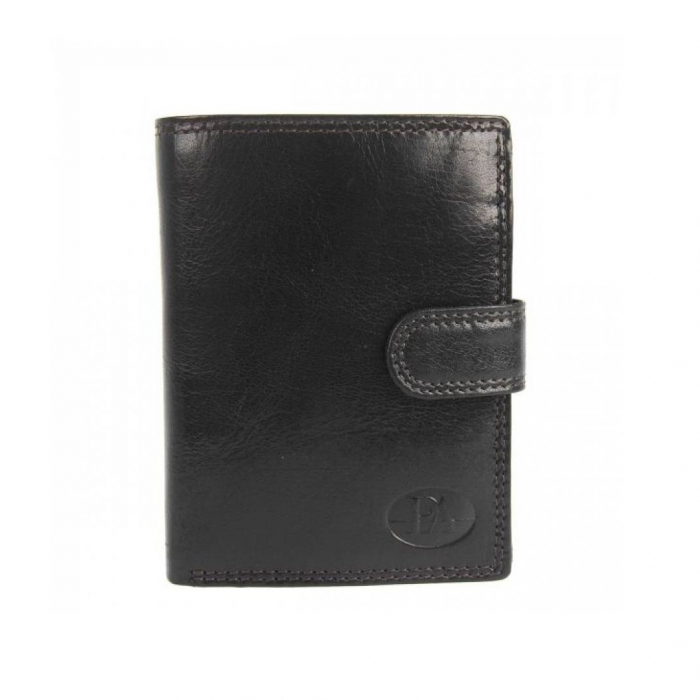 Portofel barbati de lux din piele naturala PORMG038 Negru [3]