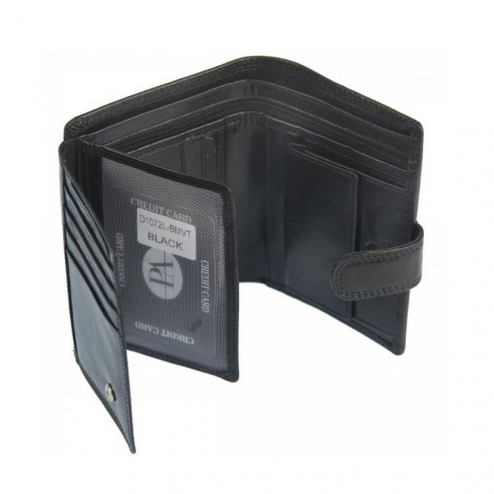 Portofel barbati de lux din piele naturala PORMG038 Negru [5]